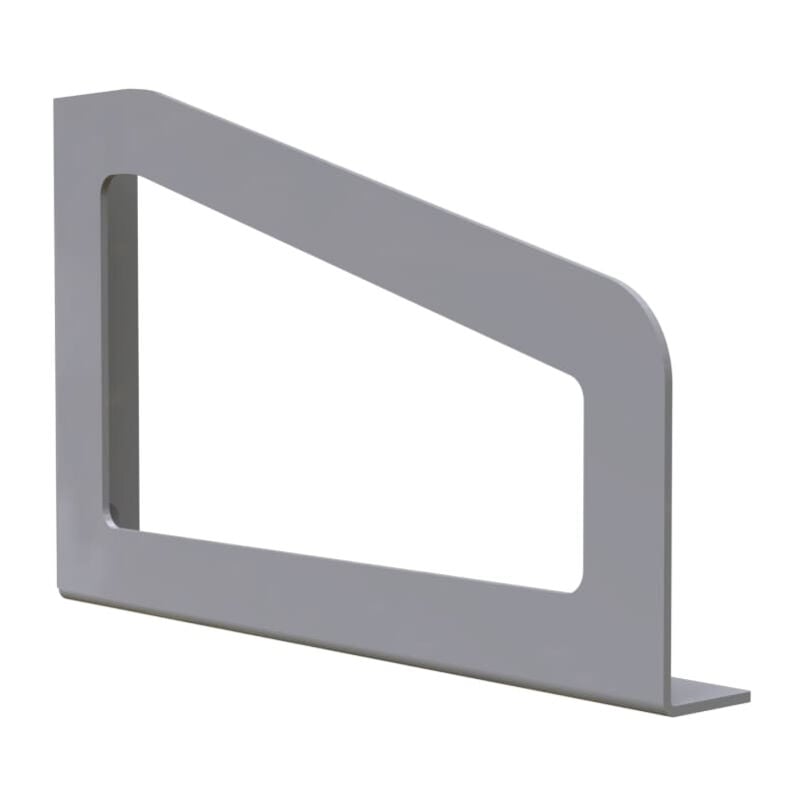 Querre murale Cadre métal gris - Lot de 2