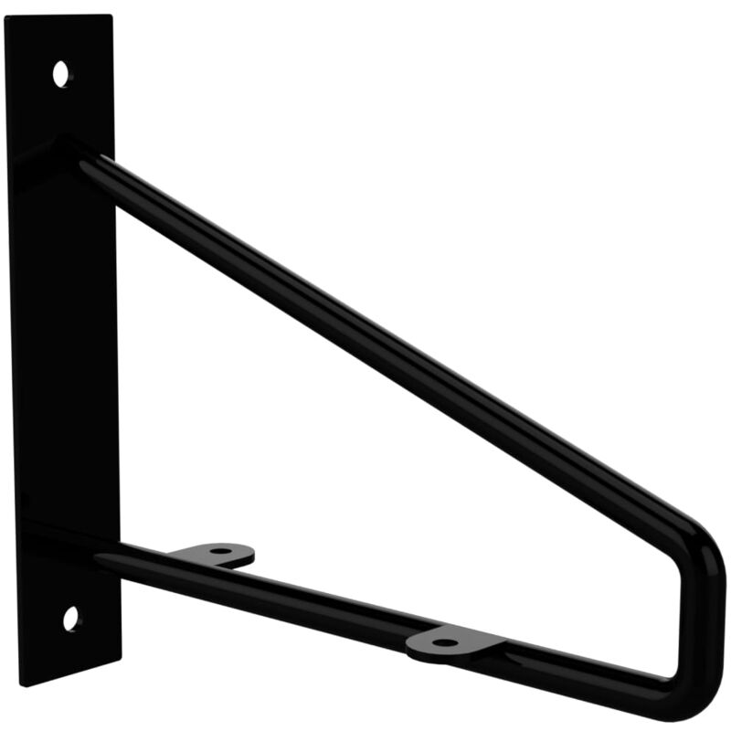 Querre murale filaire leg métal noir