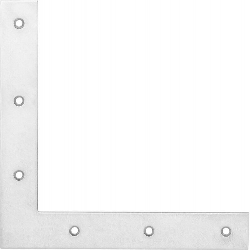 FP - Equerre Penture volet porte 300x300mm chromé brillant