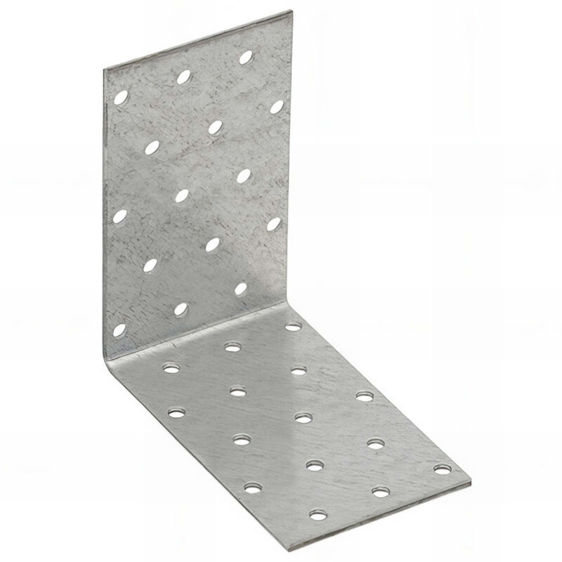 Fixtout - querre perforée galvanisée - 100 x 100 x 60 x 2,0 mm