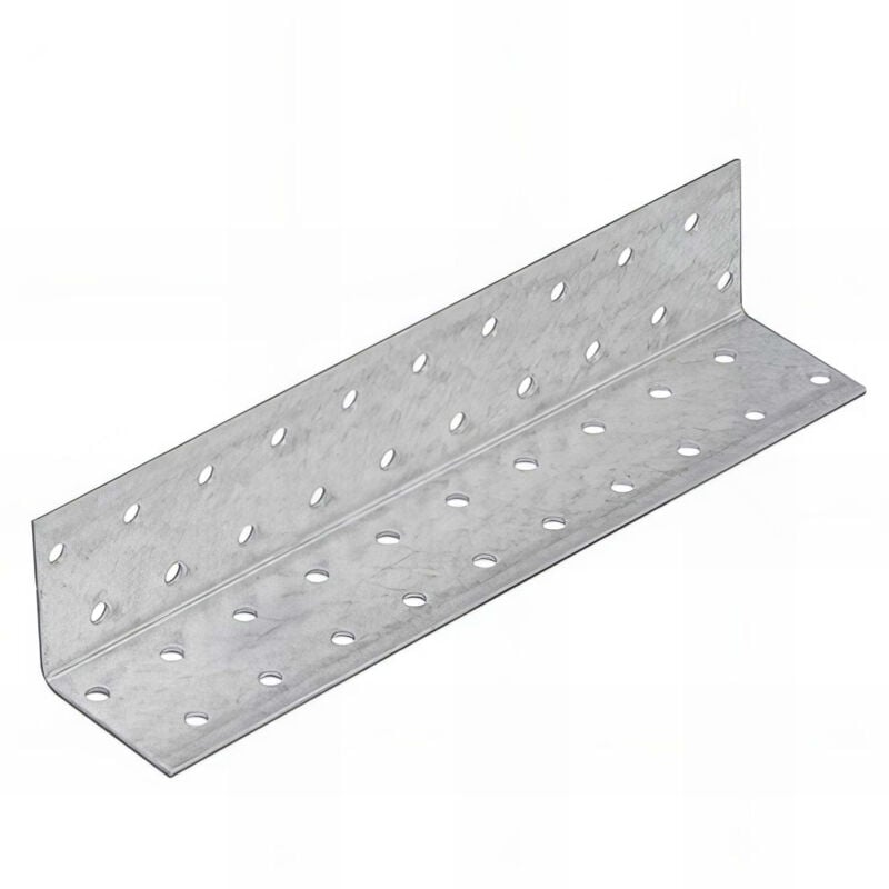 Querre perforée galvanisée - 40 x 40 x 200 x 2,0 mm