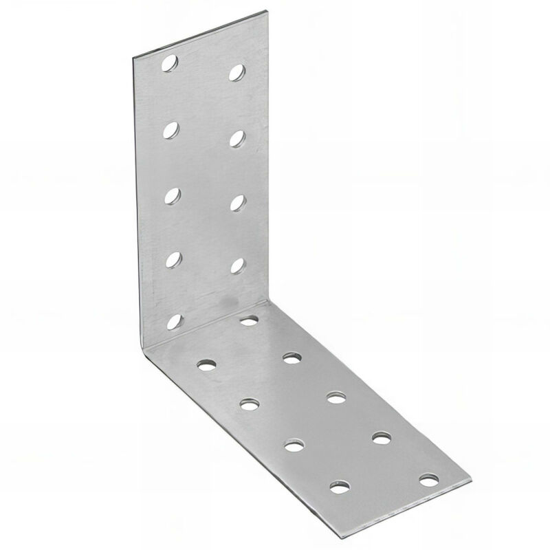 Querre perforée galvanisée - 90 x 90 x 40 x 2,0 mm