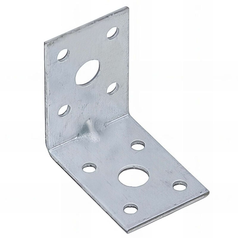 Querre renforcée galvanisée - 50 x 50 x 35 x 2,0 mm