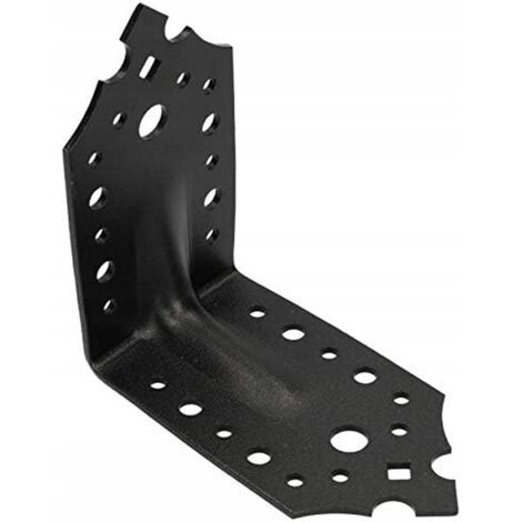Équerre transversale 115 x 115 x 65 x 2,5 noire