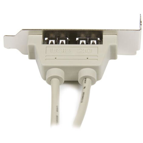EQUERRE USB 2 PORTS ADAPTATEUR SLOT USB - FAIBLE ENCOMBREMENT