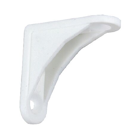 Equerre Vynex Plastique Blanc 40x40x16mm 20 Pièces - Blanc
