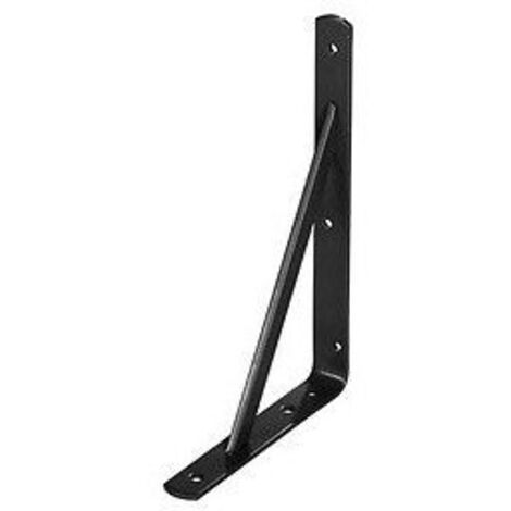 Équerre Wolfpack avec renfort noir 300 x 200 mm
