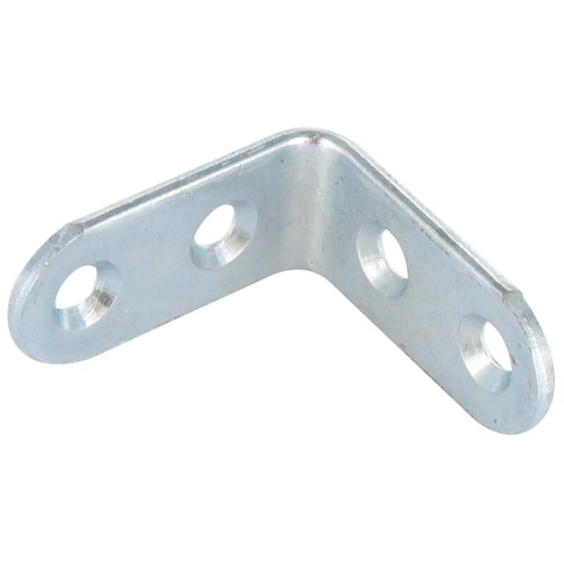 Vis Express - Equerres 4 Trous Diamètre de tête: 4.5 Acier zingué 42X42X15-100 pièces
