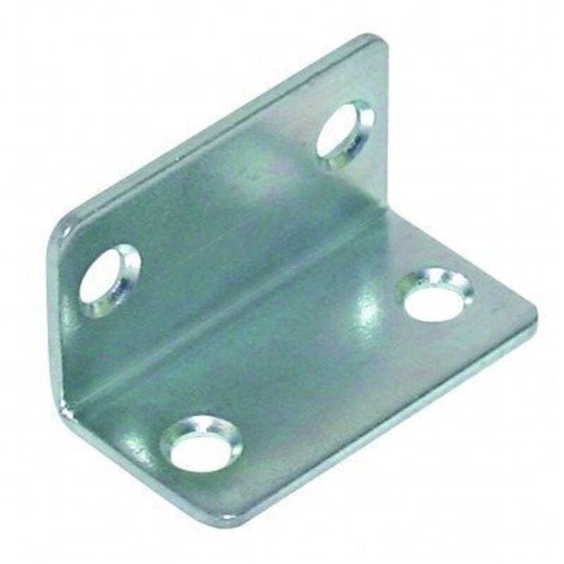 Equerres 45X25X25 Diamètre 6 Acier zingué-100 pièces