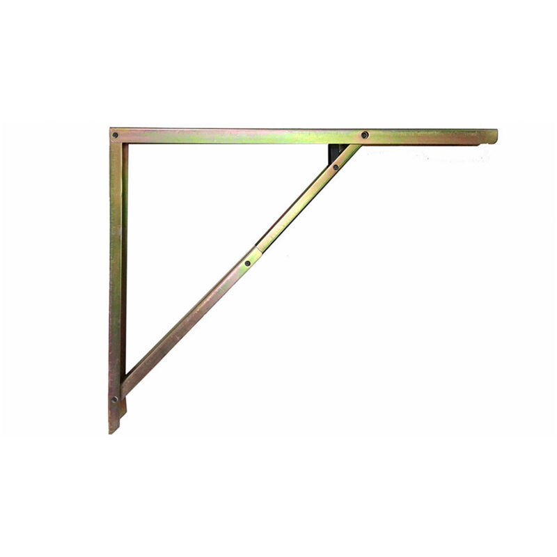 Abat-jour pliant en acier bichromaté 40x52cm.