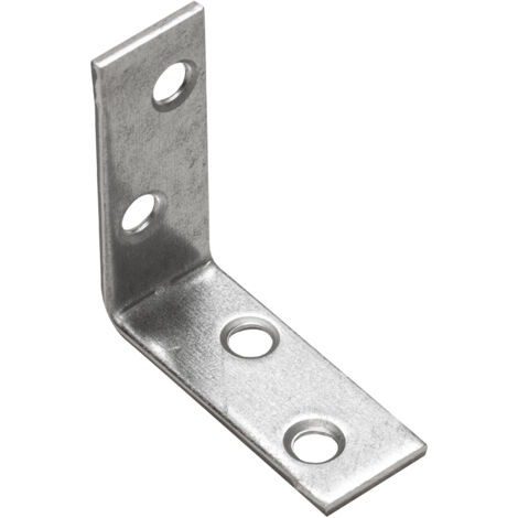 Équerres de chaise galvanisées 40 mm - Par 50 - Wovar