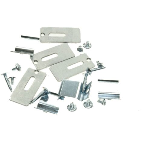 EQUERRES DE FIXATION TABLE + VIS POUR TABLE DE CUISSON SCHOLTES - C00142145