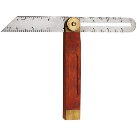 Equerres de Menuisier, Fausse Equerre de Menuisier à Coulisse, Équerre Angle Ajustable, Rapporteur D'angle Réglable, Équerre Multifonctionnelle en T, Équerres de Charpentier,Réglable Equerre Menuisier
