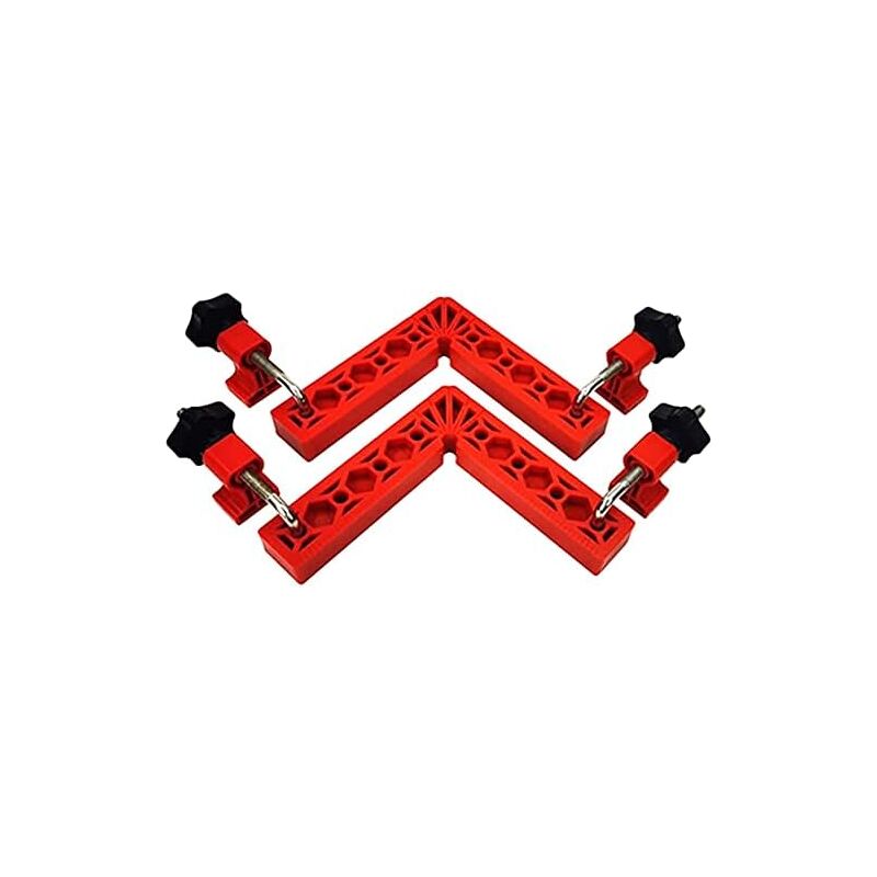 ZVD - querres de Positionnement à 90°, 150 mm - Lot de 2 pour le Travail du Bois, les Cadres Photo, les Boîtes