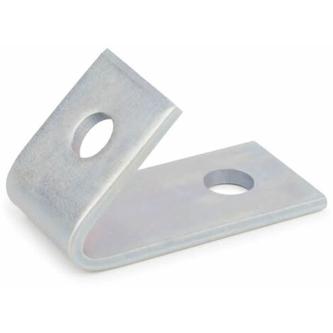 Équerres Indextrut pour profilés - Zingué 95 x 98 x 5 90° - Boite de 25