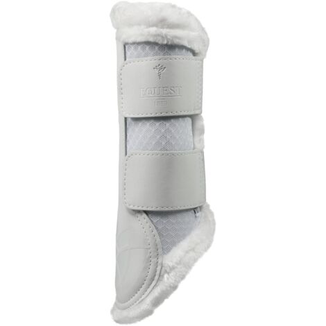 EQuest Air Flow Mesh Gamasche 2.0, 2er Set, weiß, M / Cob - Beinschutz für Pferde