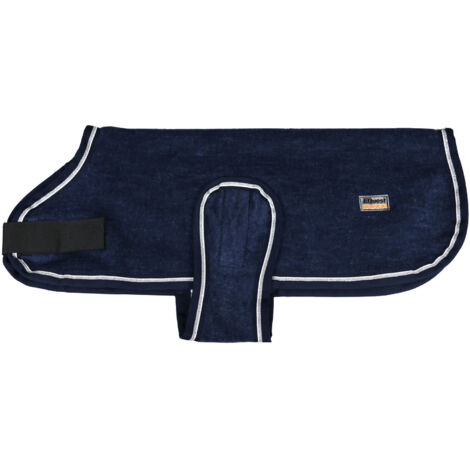 EQuest Hundemantel Dralon, navy/alaska - 45 cm