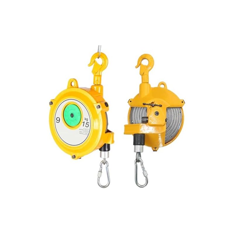 Équilibreur à ressort rétractable pour chaîne de montage pour atelier d'usine 9-15kg