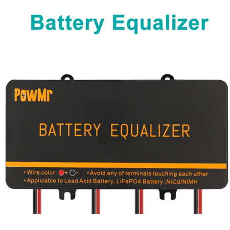 [Équilibreur Batterie Gel] Équilibreur Voltage 48V pour Système Batterie Plomb-Série-Parallele ABS 2.444.881.06 Inch - Équilibrage Charge/Décharge Protection Protection Batteries Autos Bateaux Solar