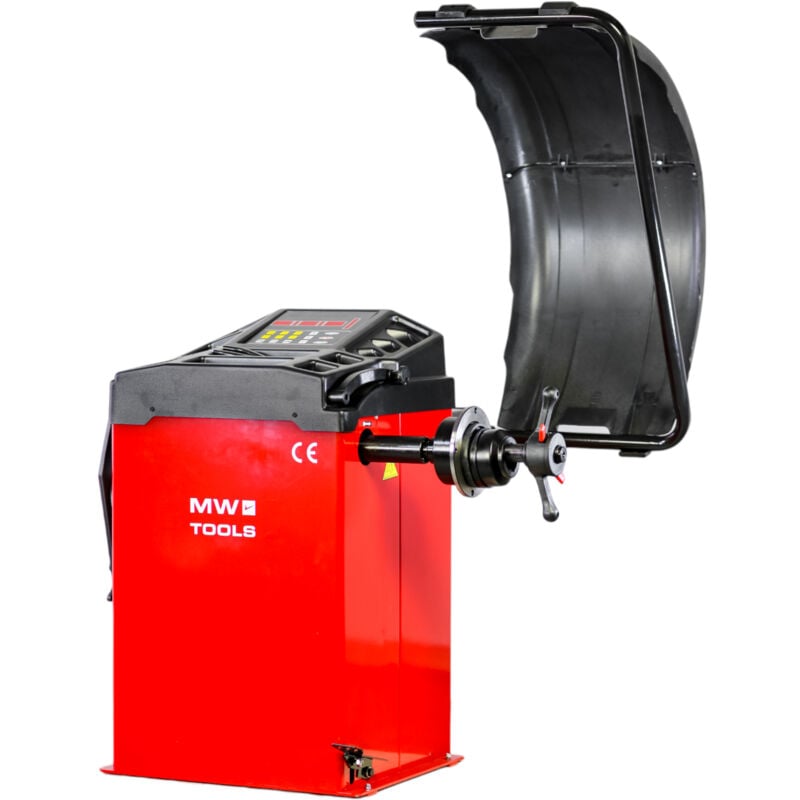 Mw Tools - quilibreuse de roues automatique voiture 24 pouces 65 kg 230V BB205