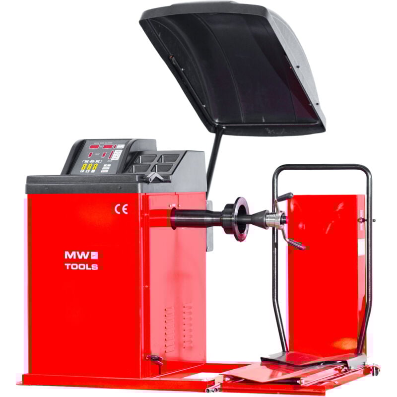 Équilibreuse de roues poids-lourds 24 pouces 150 kg 230V MW Tools BB700