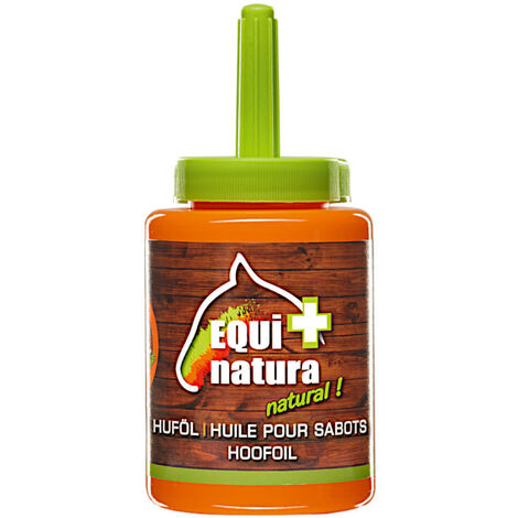 Equinatura Huföl 450 ml mit Pinsel für gesunde Hufe