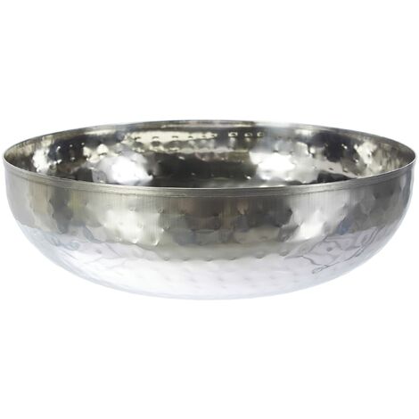Equinox 511023 - Ciotola in acciaio inox martellato, diametro 25 cm
