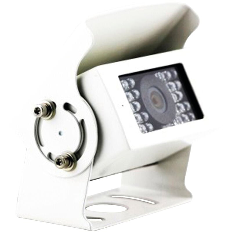 Equinoxe - caméra de recul filaire 28 leds blanche