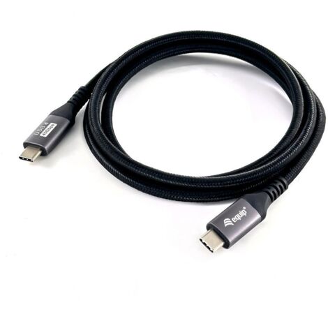 Equip 128381 câble USB USB4 Gen 3x2 1,2 m USB C Noir