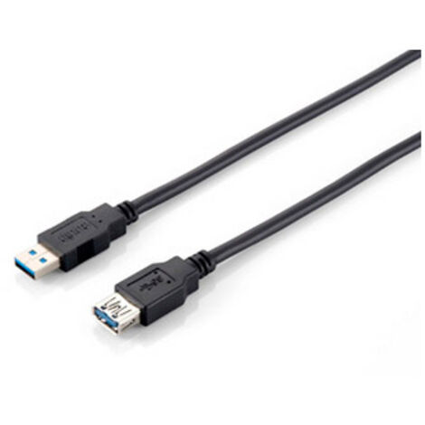 Equip 128399 câble USB USB 3.2 Gen 1 (3.1 Gen 1) 3 m USB A Noir