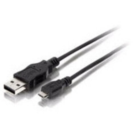 Equip 128523 USB Kabel 1,8 m USB 2.0 USB A Micro-USB B Schwarz