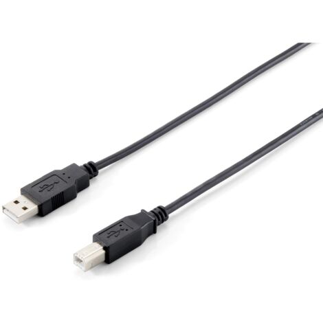 Equip 128860 cavo USB USB 2.0 1,8 m USB A USB B Nero