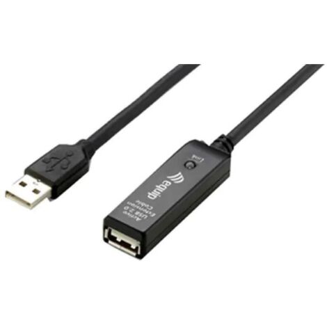 equip 133311 Câble USB 2.0 Noir 15 mètres