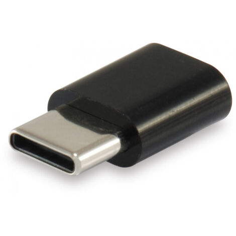 Equip 133472 Kabeladapter USB C Micro USB B Schwarz