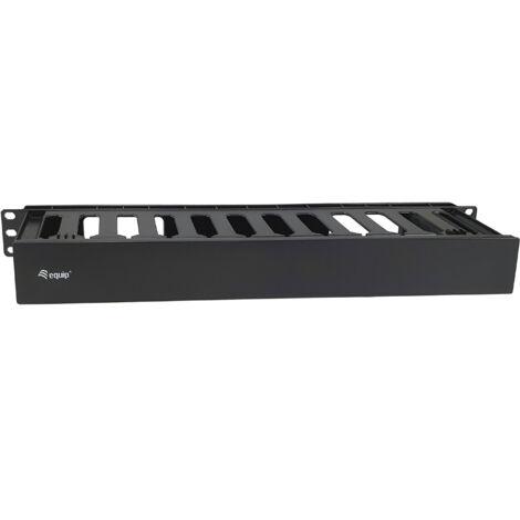 Equip 19` Kabelmanagement Panel abnehmbare Heckplatte sw