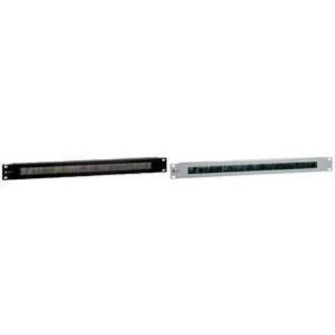 Equip 327412 Panneau à brosse gris clair 19 pouces 1U