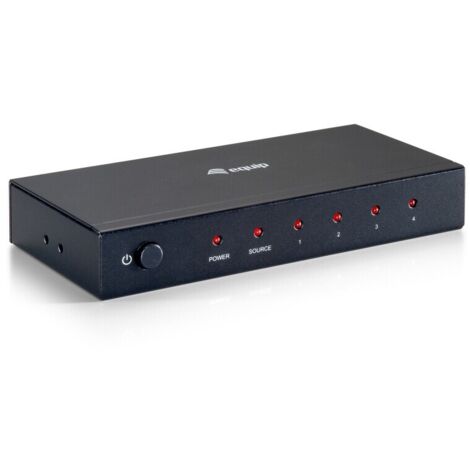 Equip 332714 HDMI-Verteiler schwarz 4 Anschlüsse