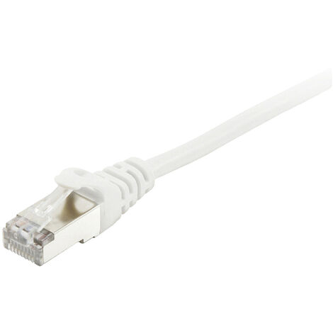 Equip 605540 RJ45 Netzwerkkabel, Patchkabel CAT 6 S/FTP 40.00 m Weiß vergoldete Steckkontakte 1 St.