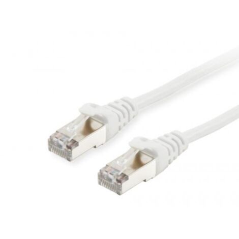 Equip  605550 RJ45 Cavo di rete, cavo patch CAT 6 S/FTP 50.00 m Bianco contatti connettore dorati 1 pz.