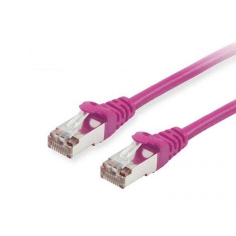 Equip  605559 RJ45 Cavo di rete, cavo patch CAT 6 S/FTP 20.00 m Violetto contatti connettore dorati 1 pz.
