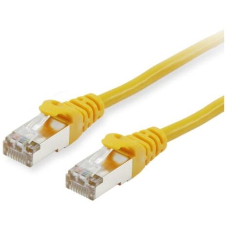 Equip 605569 RJ45 Câble réseau, câble patch CAT 6 S/FTP 20.00 m jaune contacts dorés 1 pc(s)