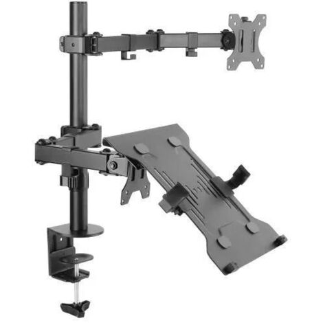 equip 650119 support moniteur bureau noir 32 pouces