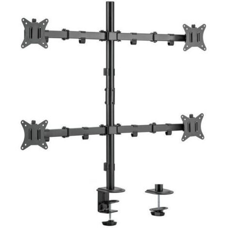 EQUIP 650159 17”–32” Vierfach-Gelenk-Monitor/LCD-Tischhalterung