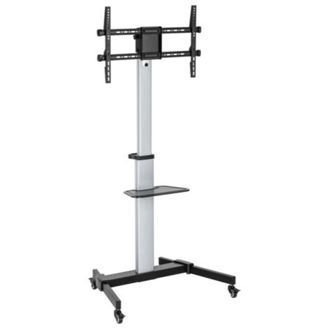 equip 650630 support TV argent inclinable et rotatif