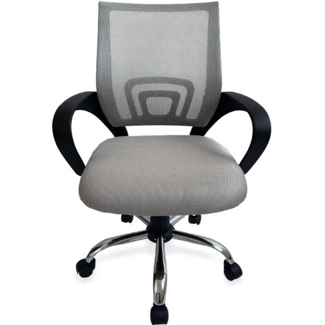 equip 651015 chaise de bureau gris confortable