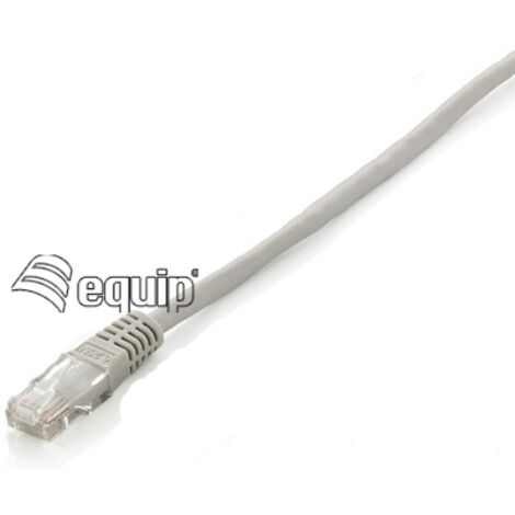 Equip 825410 cable de red Beige 1 m Cat5e U/UTP (UTP)