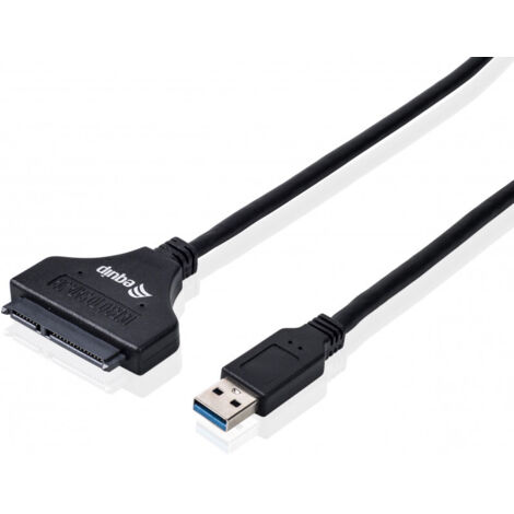 Equip Adapter USB3.0- SATA Kabel -5Gbs 0.50m sw (133471)