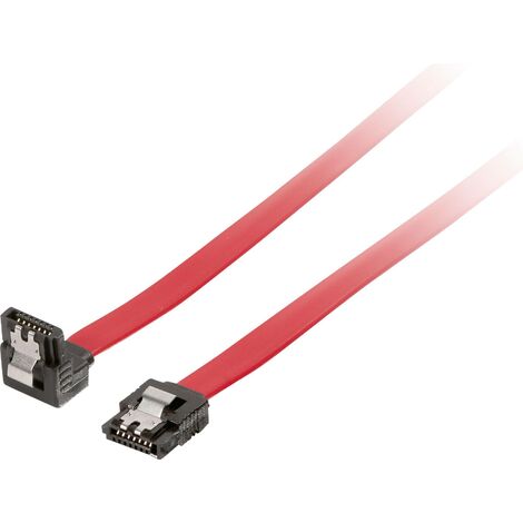 Equip disque dur Câble de raccordement [1x - 1x SATA] 0.30 m rouge X910112