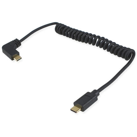 Equip Kabel USB-C 2.0 - C wink. St/St 1.00m 3A 480Mbps sw