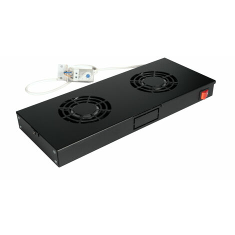 Equip Lüftermodul 19` für Serverschränke, 4xLüfter RAL9005